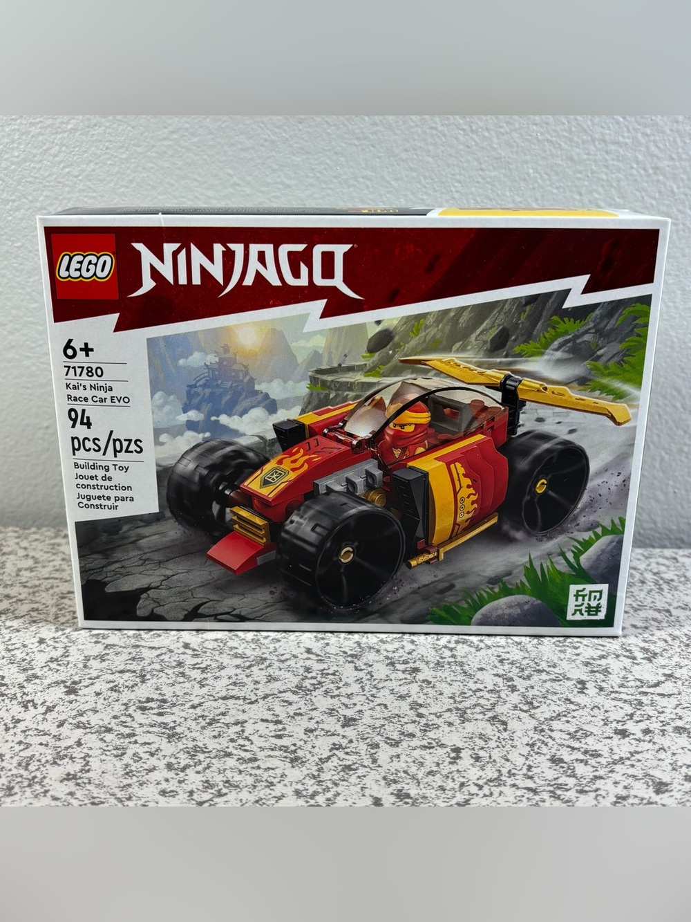 LEGO 71780 Ninjago Kai’s Ninja Race Car EVO Set Kit Brand New Sealed